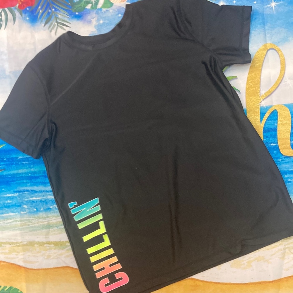 Arizona Black Swimshirt. Size L(14-16)